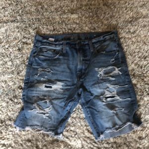 American Eagle Ripped Jean shorts